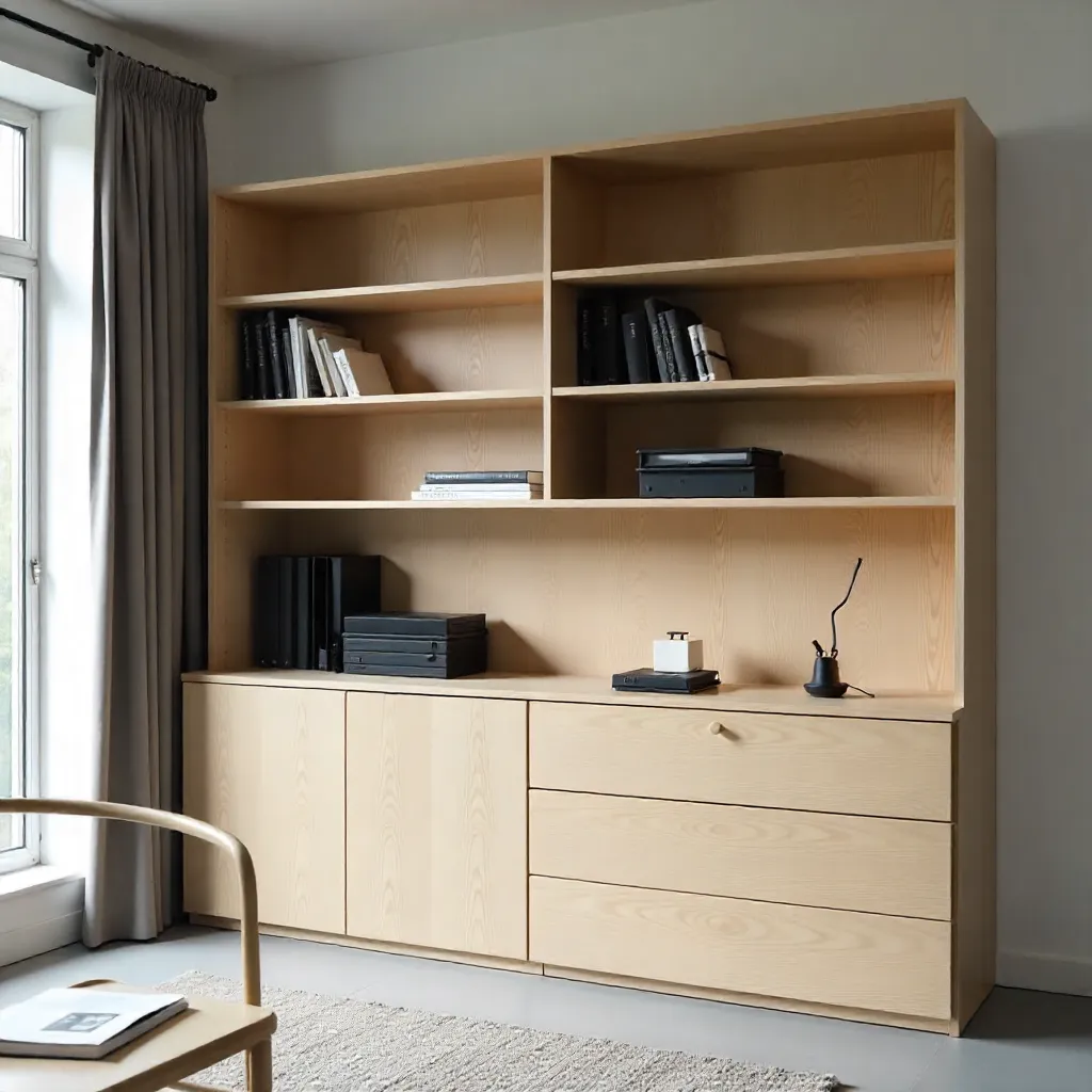 Small room optimized with smart vertical storage